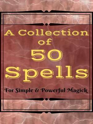 cover image of A Collection of 50 Spells